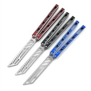 Butterfly-Trainingsmesser mit Aluminiumgriff