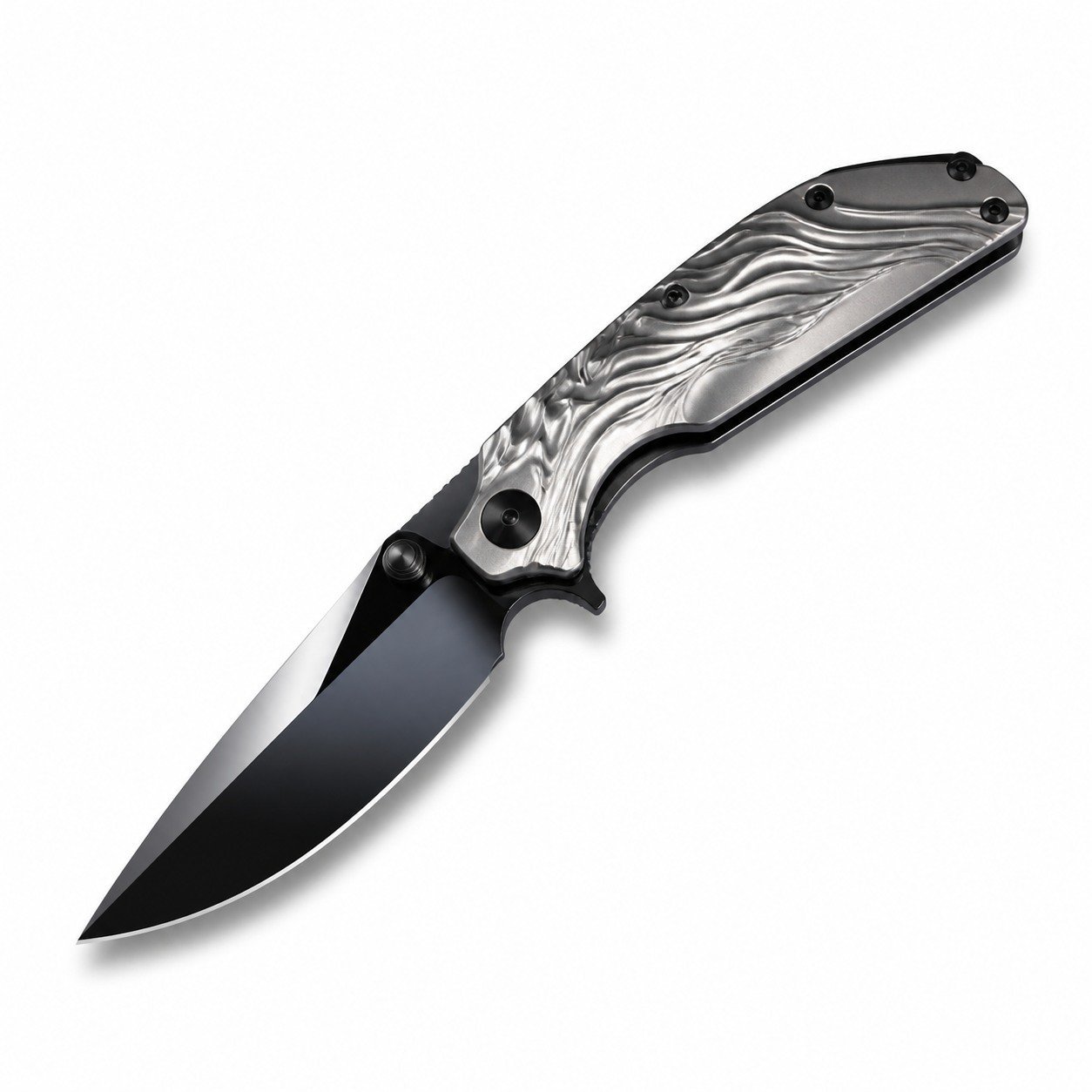 48683-main-white-clean Undead Tiger Might Edition M390 Mirror DLC Blade Titanium Alloy Handle SF Express